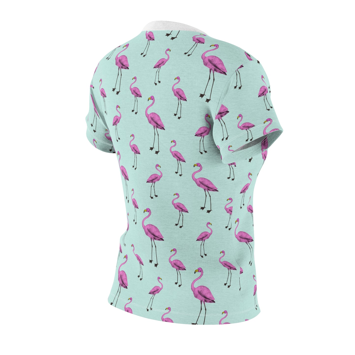 Flipping Flamingos Femme Cut T-Shirt