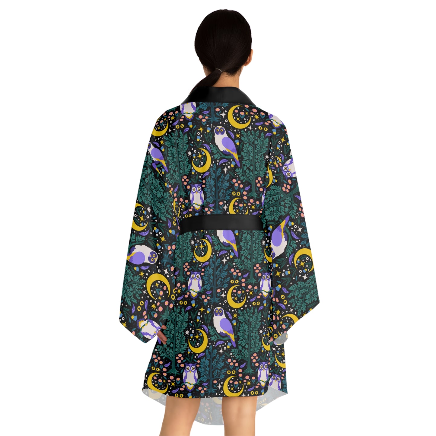 Fly and Fancy Kimono Robe - YOLO Nightwear