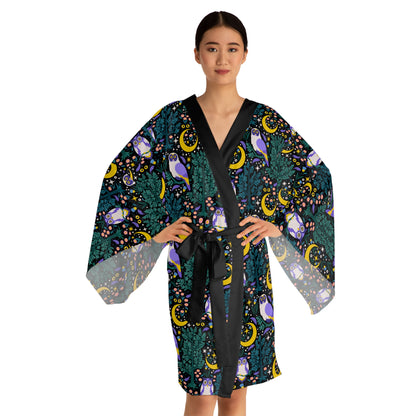 Fly and Fancy Kimono Robe - YOLO Nightwear