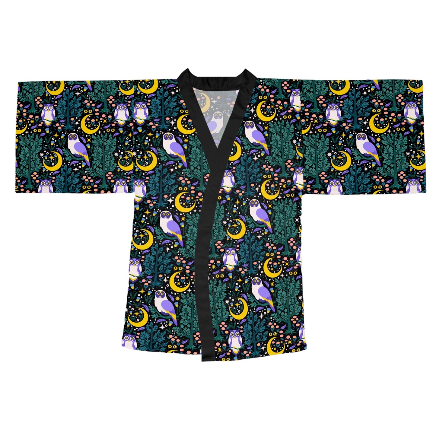 Fly and Fancy Kimono Robe - YOLO Nightwear