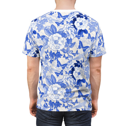 Doves in Blue - T-Shirt