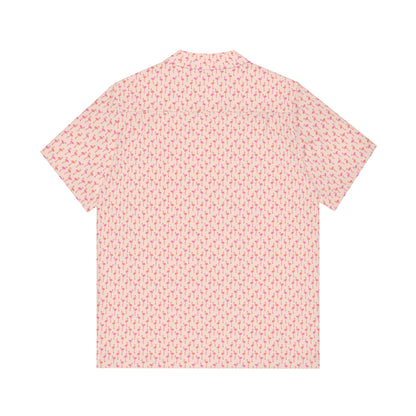 Flamingo - Carry On Crow Clothing Co. collared button up shirt