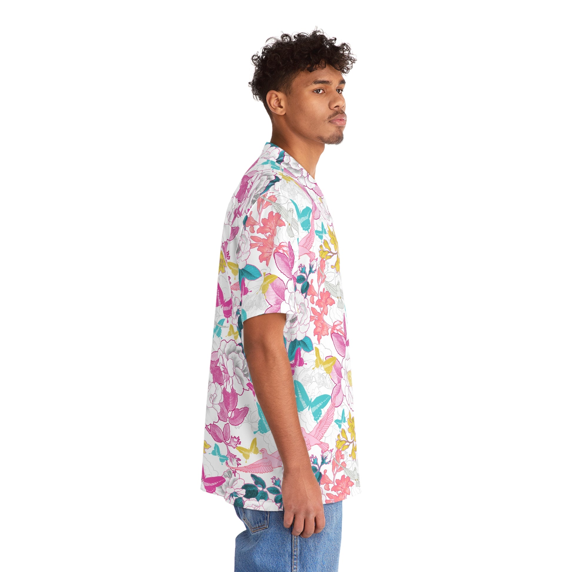 Doves - Colorful Print - Carry On Crow Clothing Co.