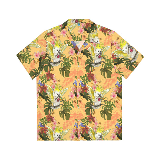 Cockatoo and Friends - Carry On Crow Clothing Co. bird shirts